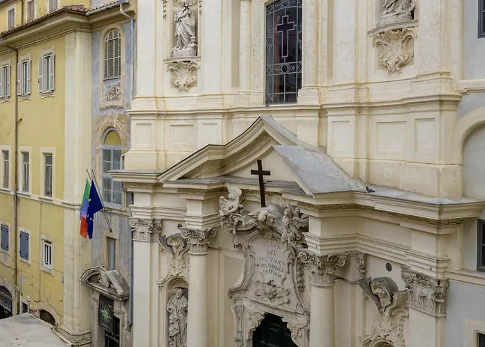 Piazza Della Maddalena View Řím